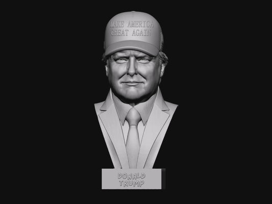 MAGA Donald Trump Bust