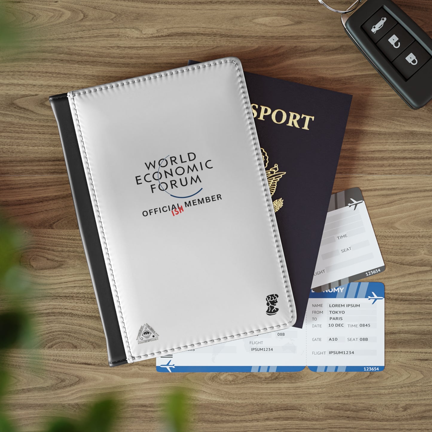 WEF Passport Cover