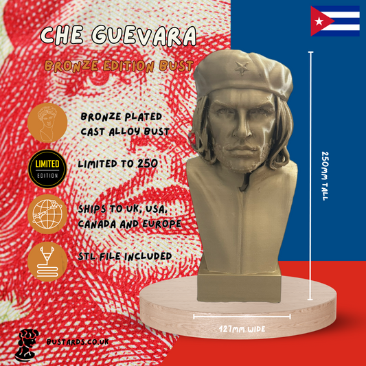 Che Guevara Large Bronze Edition Bust