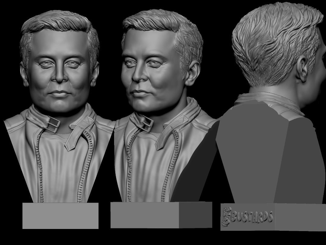 Elon Musk Large Bronze Edition Bust