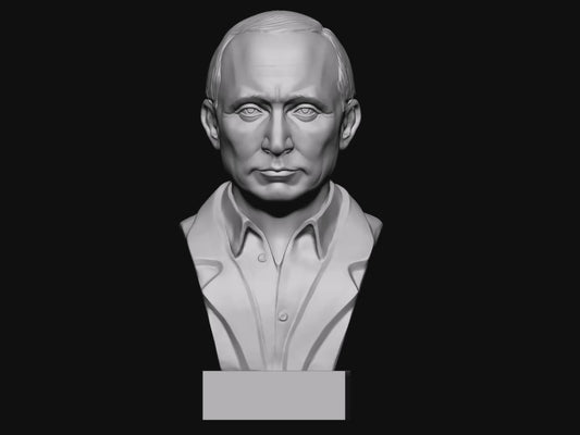 Vladimir Putin Bronze Edition Bust