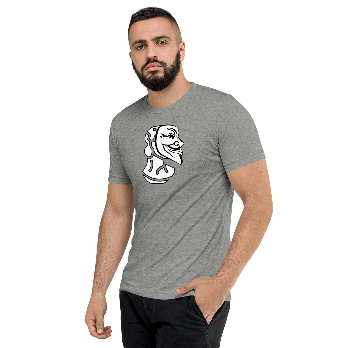 B For Bustard Tri-Blend Unisex Tee